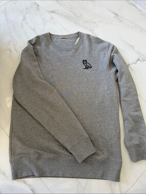 Men's Grey Crewneck Sweatshirt OVO
